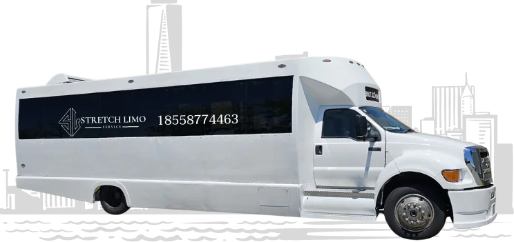 Extended Party Limo Bus